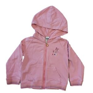 𝅺OSHKOSH BGOSH Pink Zip-Up Hoodie